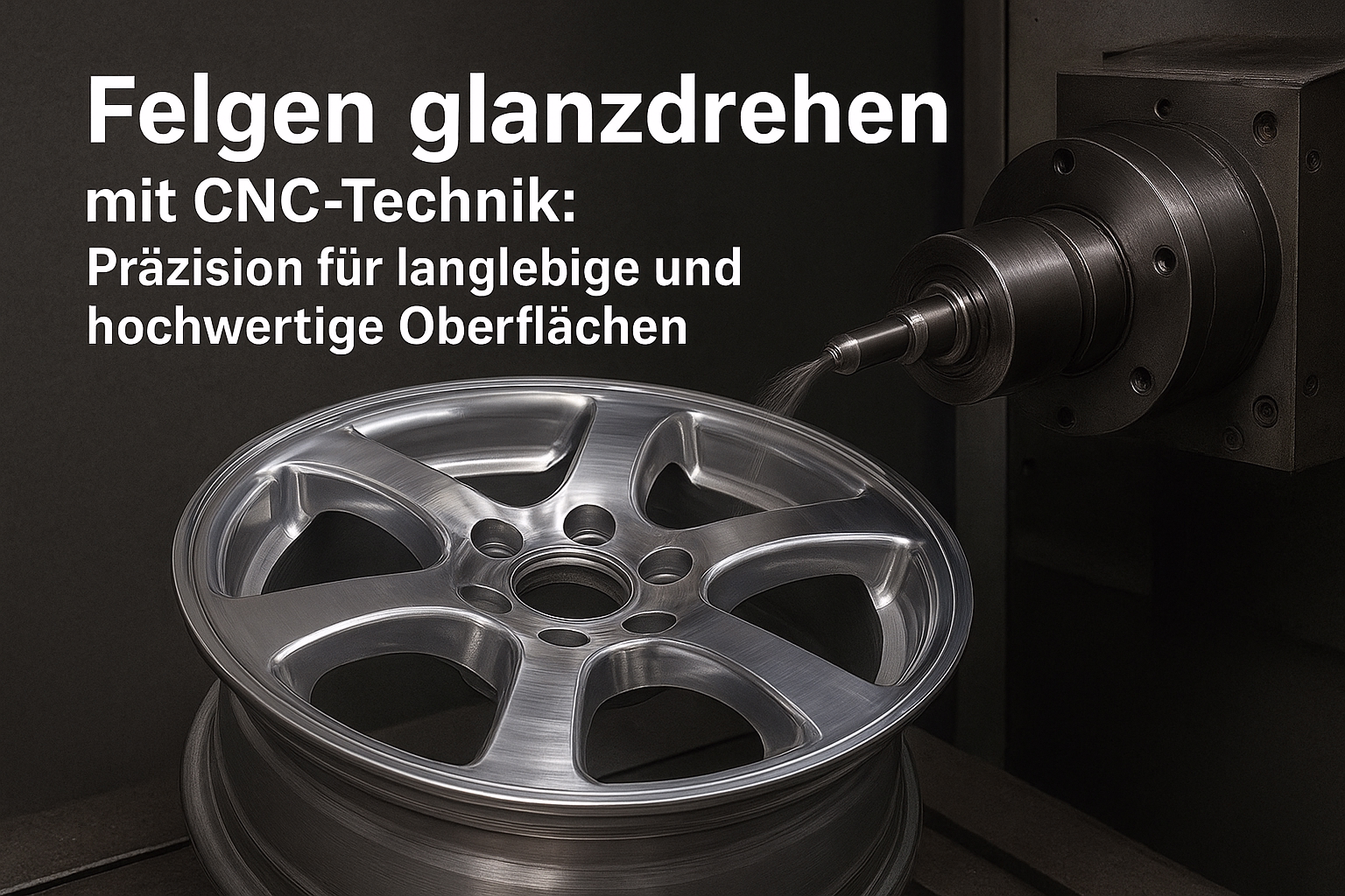 Felgen glanzdrehen