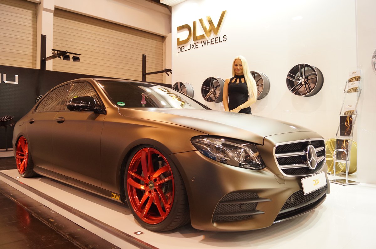 DLW und EtaBeta mit Unterstützung von Mainhattan-Wheels auf der Reifenmesse Essen 2016