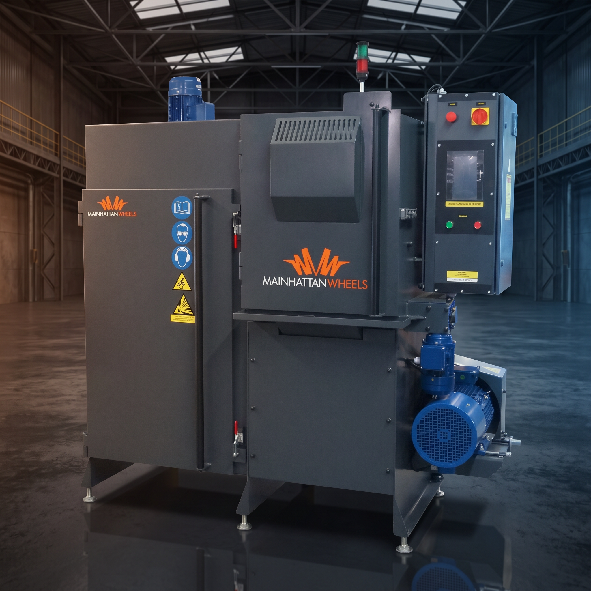Automatik-Strahl­kabine MW-Autoblast W24 II
