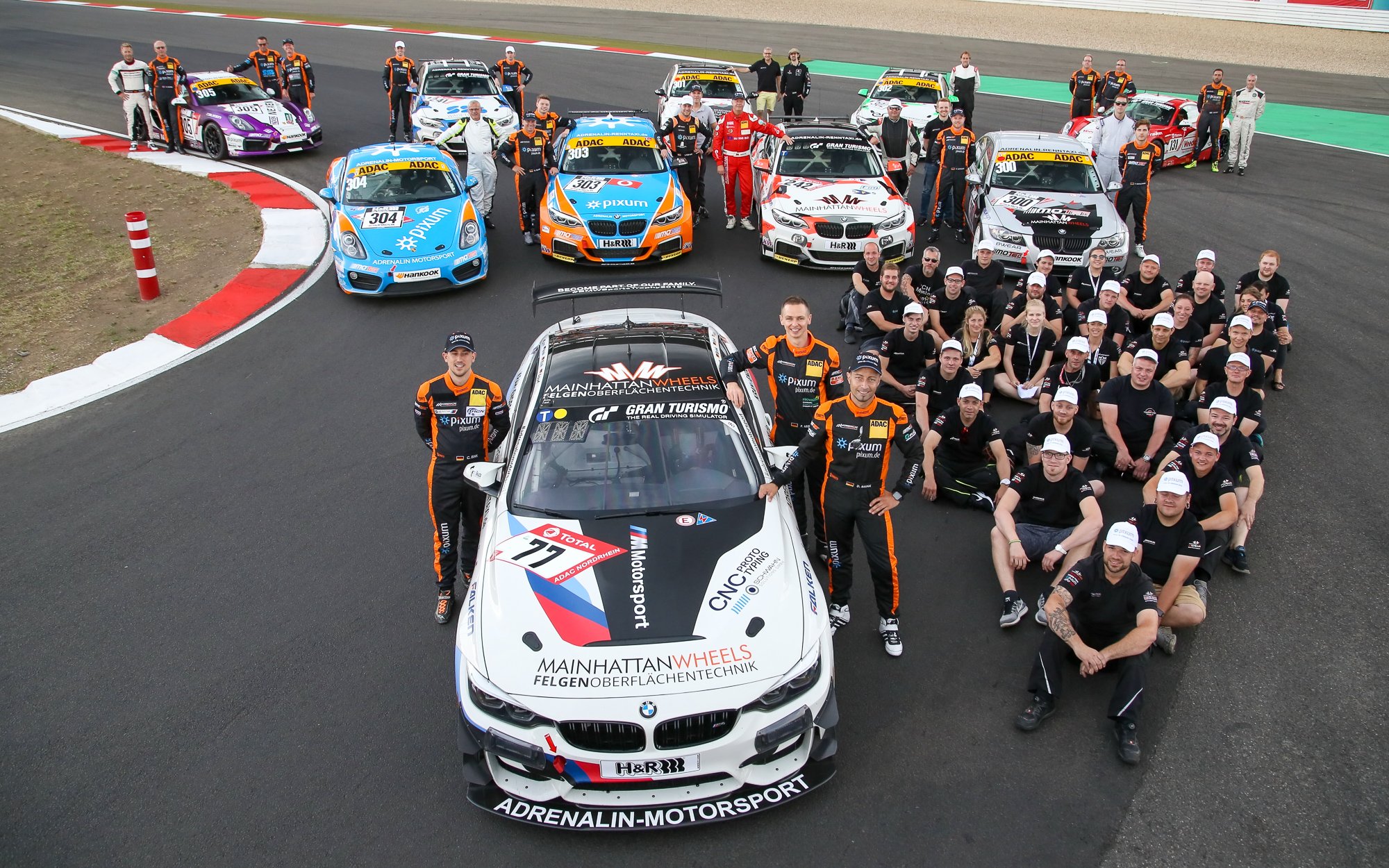 PIXUM Team Adrenalin Motorsport: „BESTES BMW TEAM“ beim 24-h-Rennen 2019