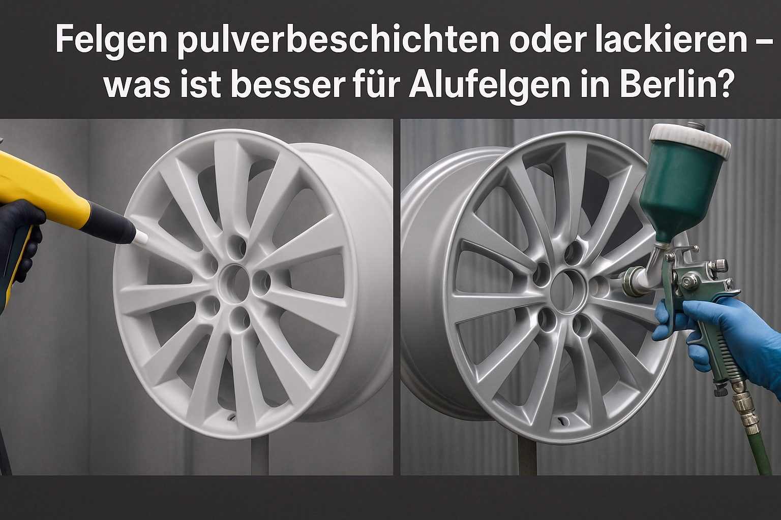 Felgen pulverbeschichten