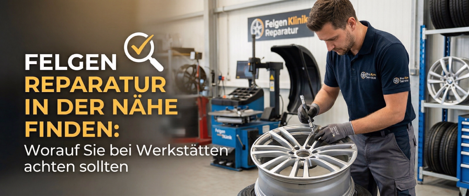 Felgenreparatur in der Nähe