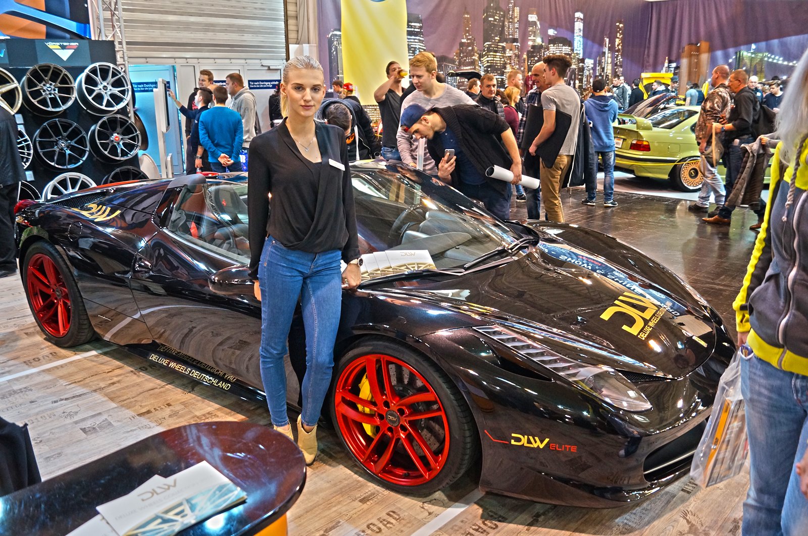 Mainhattan-Wheels mit DLW auf der Motorshow Essen 2016