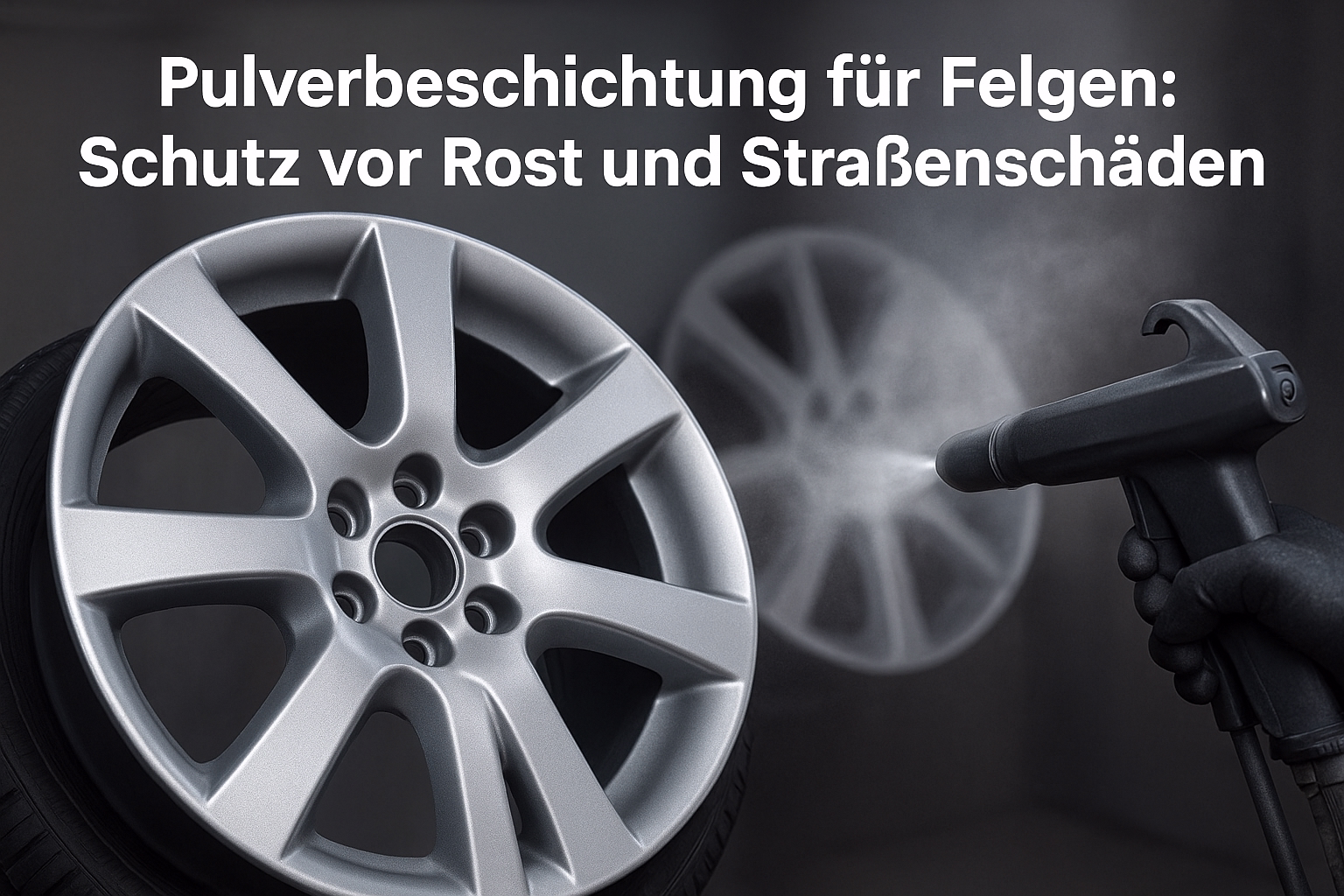 Pulverbeschichtung von Felgen