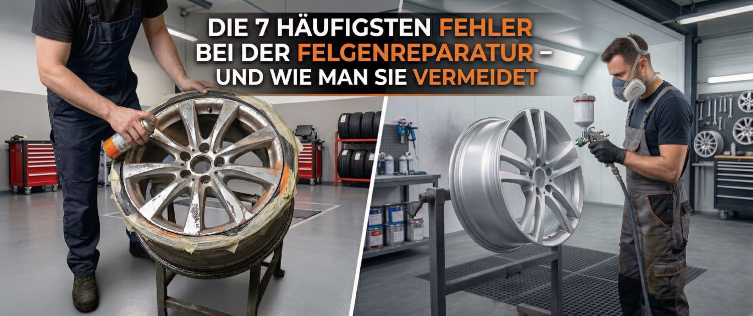 Fehler bei der Felgenreparatur
