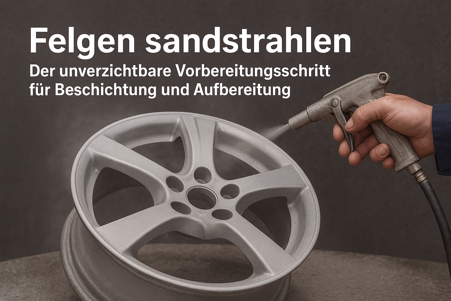 Felgen sandstrahlen