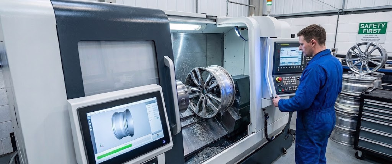 CNC-Felgenreparatur