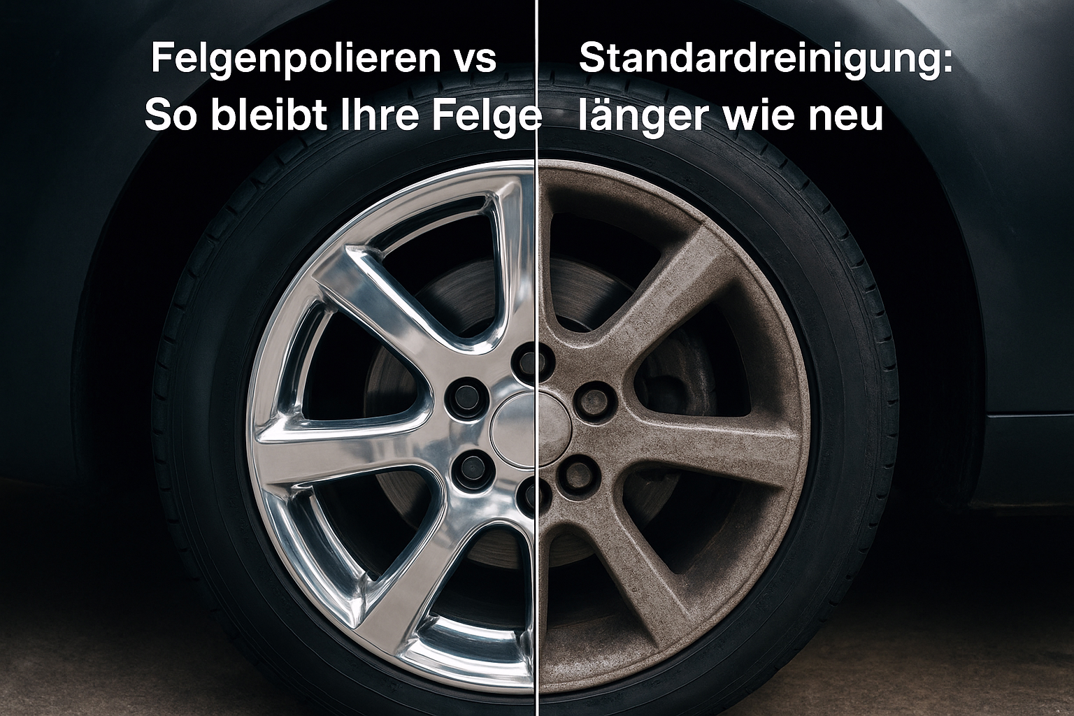 Kosten für das Polieren von Felgen